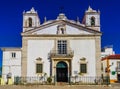 View on Santa Maria Church in Lagos, Portugal Royalty Free Stock Photo