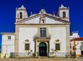 View on Santa Maria Church in Lagos, Portugal Royalty Free Stock Photo