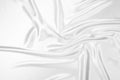 White satin fabric texture background