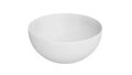 White saucer bowl on isolated background