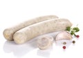 White Sausages Royalty Free Stock Photo