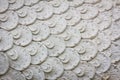 White scale dragon cement stone with beautiful texture
