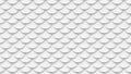 White scales texture. Fish skin abstract texture background. 3D-rendering.