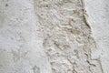 White scratched rough concrete wall texture for background