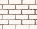 White seamless brickwall with repeating pattern design grunge Royalty Free Stock Photo