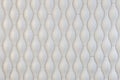 White seamless texture. Wavy background. Interior wall decoration. 3D interior wall panel pattern. white background of abstract