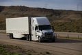 White Semi-Truck MARKINGS REMOVED