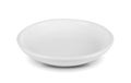 White seramic bowl on white Royalty Free Stock Photo