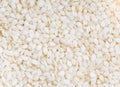 White sesame seeds background Royalty Free Stock Photo
