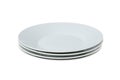 White Shallow Plate