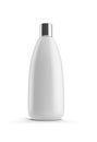 White shampoo bottle Royalty Free Stock Photo