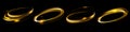 White shiny sparks spiral wave. A curved bright line of speed is spinning. Shiny wavy path. Rotating dynamic neon circle
