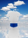 White ship Royalty Free Stock Photo