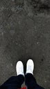 White shoes Royalty Free Stock Photo