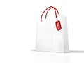 White shopping bag