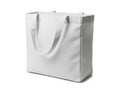 White shopping bag isolated on white background Royalty Free Stock Photo