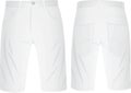 White short pants