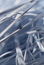 White Shredded paper texture for background. Selective focus Royalty Free Stock Photo