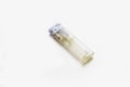 White sigarette lighter isolated Royalty Free Stock Photo