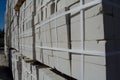 Warehouse white silicate brick