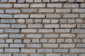 White silicate brick wall outdoor texture and background