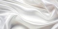 White silk cloth background. Smooth elegant golden silk or satin texture as background Royalty Free Stock Photo