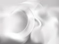 White silk smooth flow background vector design Royalty Free Stock Photo