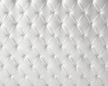 White silky luxury buttoned pattern