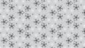 White and silver like snowflakes over light grey background