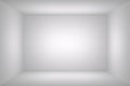 White simple empty room Royalty Free Stock Photo