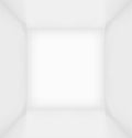 White simple empty room interior Royalty Free Stock Photo