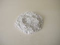 White slurry chalk powder