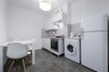 White, small and compact kitchen