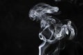 White Smoke on Black