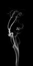 Smoke Stock Image In Black Background Royalty Free Stock Photo