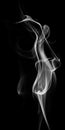 Smoke Stock Image In Black Background Royalty Free Stock Photo