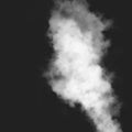 white smoke up abstract white and dark Fog or smoke isolated on black background Royalty Free Stock Photo