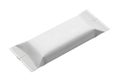 White snack bar wrapper isolated on a transparent background package 1 Royalty Free Stock Photo