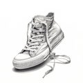 Silver Converse Artist Stefan Staahl Graphite Realism With Painterly Lines