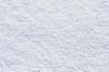 White snow surface background, texture Royalty Free Stock Photo