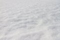 White snow surface background - top view of fresh snow texture Royalty Free Stock Photo