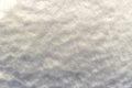 White snow surface with gradient shadows Royalty Free Stock Photo