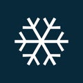 Snowflake simple icon