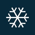 Snowflake simple icon