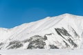 Snowy mountain at Murodo