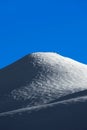 White snowy mountain. Hintertux, Austria Royalty Free Stock Photo