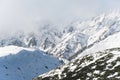 Snowy mountain at Murodo, Toyama, Japan