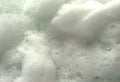 White soap foam