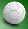 White soccer ball