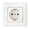 White socket Royalty Free Stock Photo